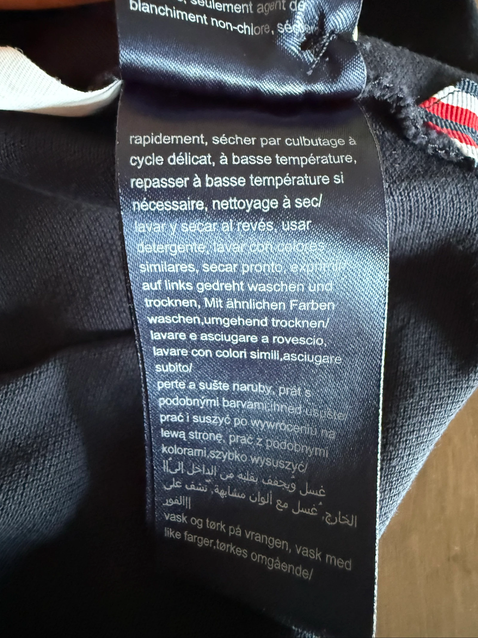 Boys' Polo Shirt - Tommy Hilfiger - Size 164cm (13-14yrs) - Dark Navy Blue - Very Good Condition – photo 11